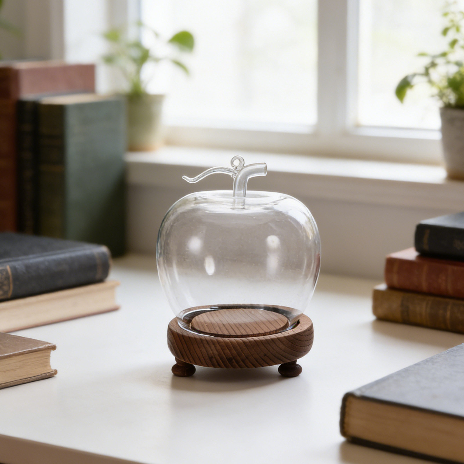 Glass Dome Cloche Clear Displa - Plastic Dome Clear ulasan dan harga