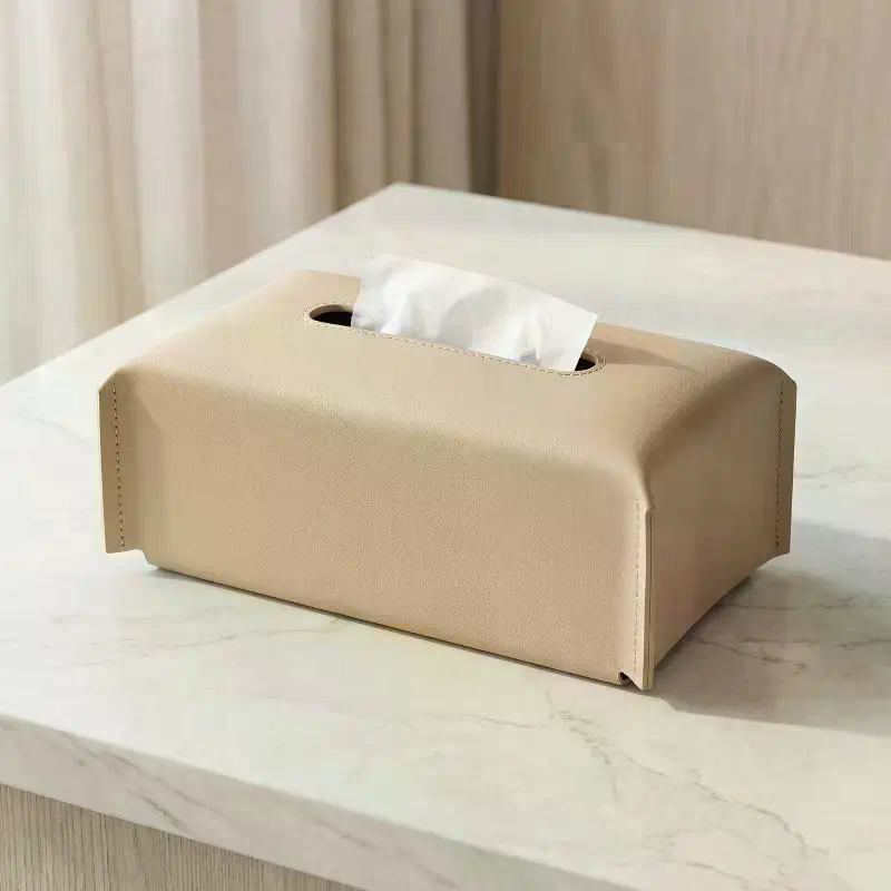 Luxury Tissue Box Leather Napk - Agar Tissue Culture ulasan dan harga