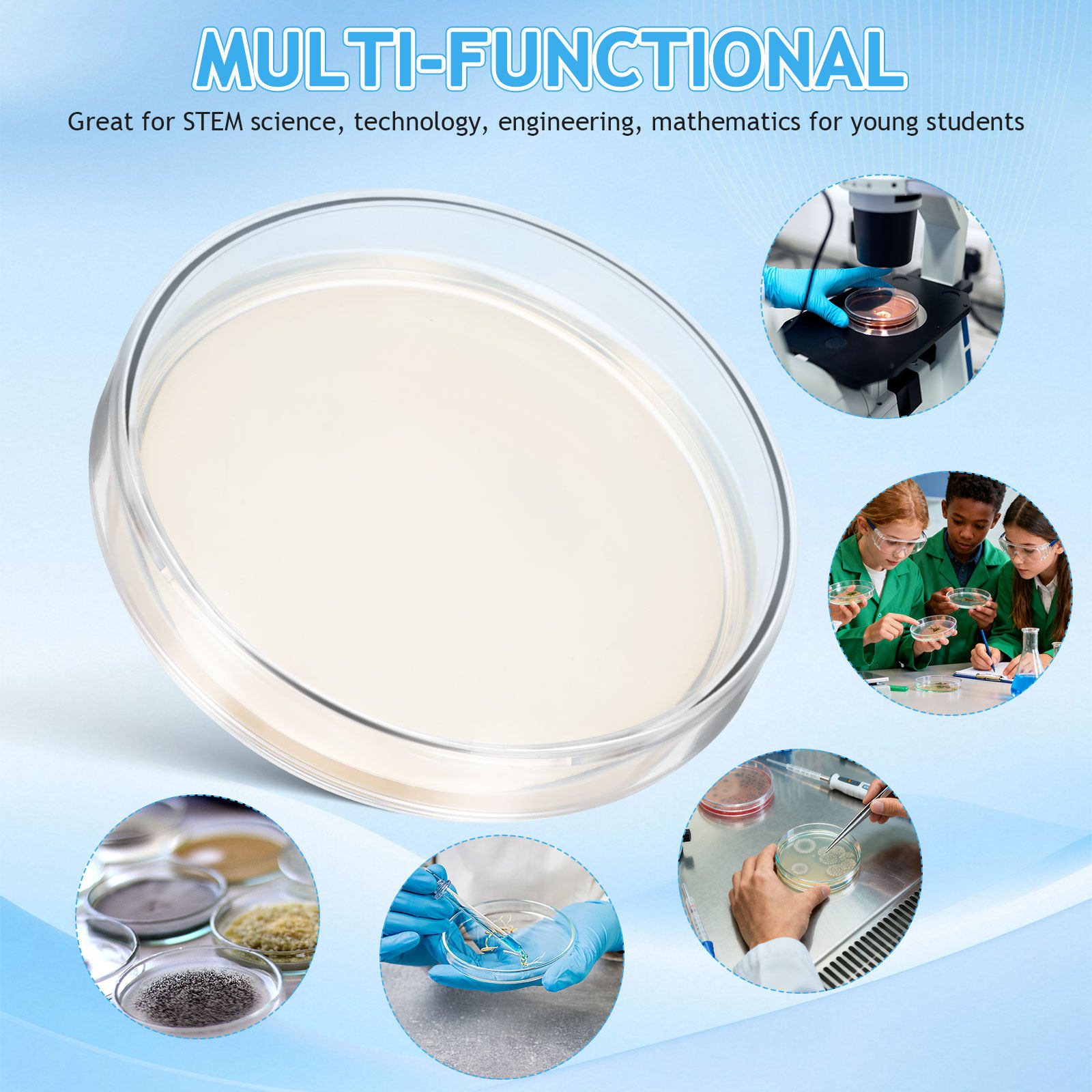 Agar Plates 10pcs Ready to Use - Agar Tissue Culture ulasan dan harga