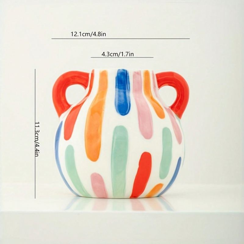 Modern Geometric Ceramic Vase  - Propagation Station Vase ulasan dan harga