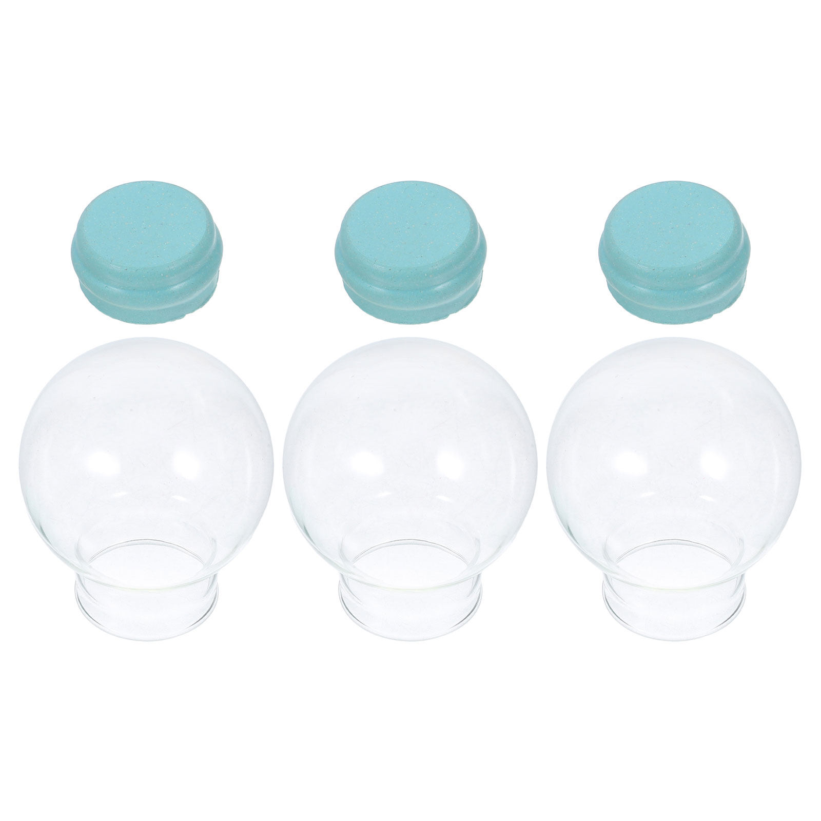 3Pcs Clear Empty Snow Globes 4 - Plastic Dome Clear ulasan dan harga