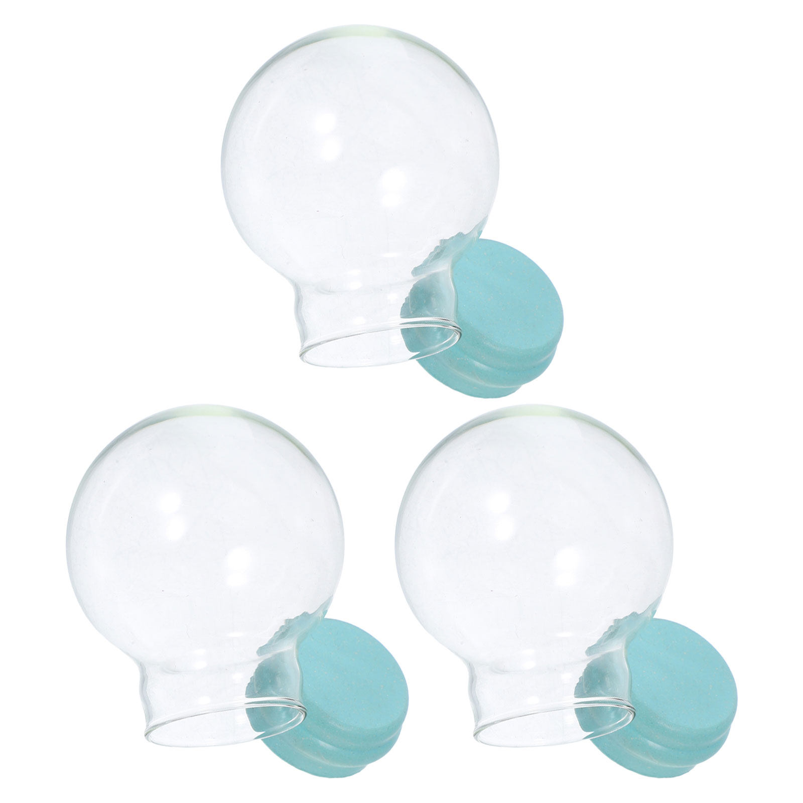 3Pcs Clear Empty Snow Globes 4 - Plastic Dome Clear ulasan dan harga