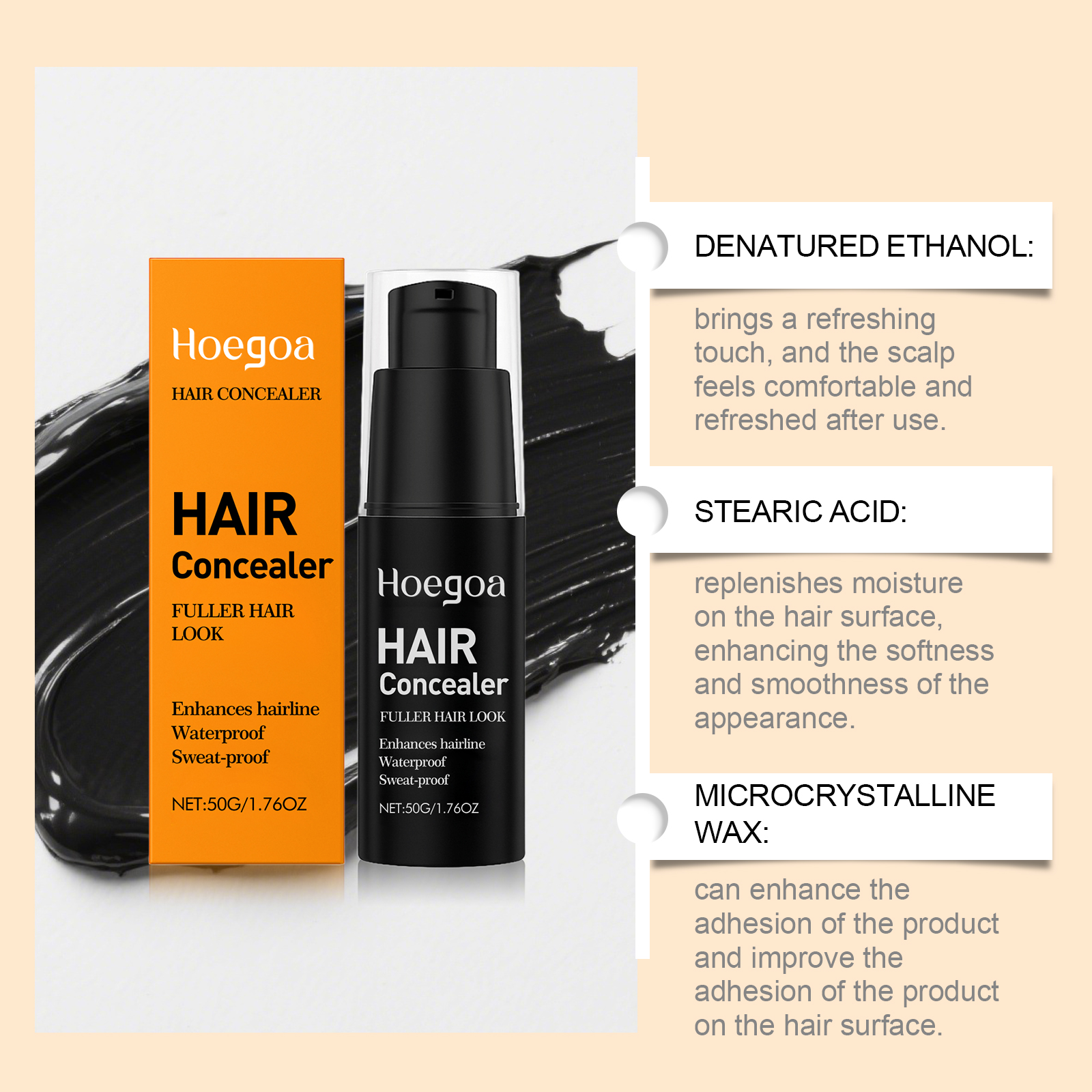 Hair Root Touch Up Powder Volu - Rooting Hormone Powder ulasan dan harga