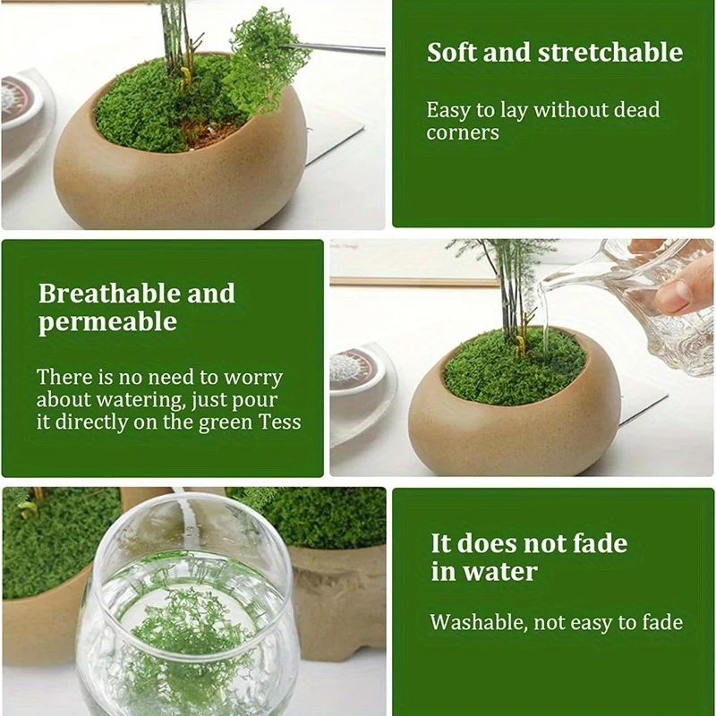 1 \ 5 \ 8 pcs artificial simul - Sphagnum Moss Dry ulasan dan harga