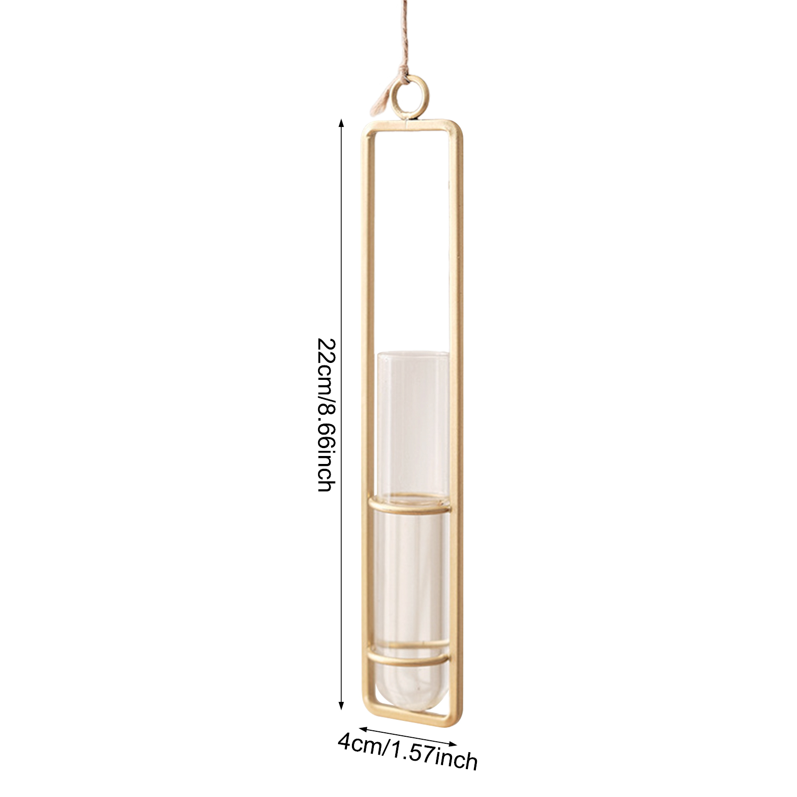 Wall Hanging Glass Vase Europe - Propagation Station Vase ulasan dan harga