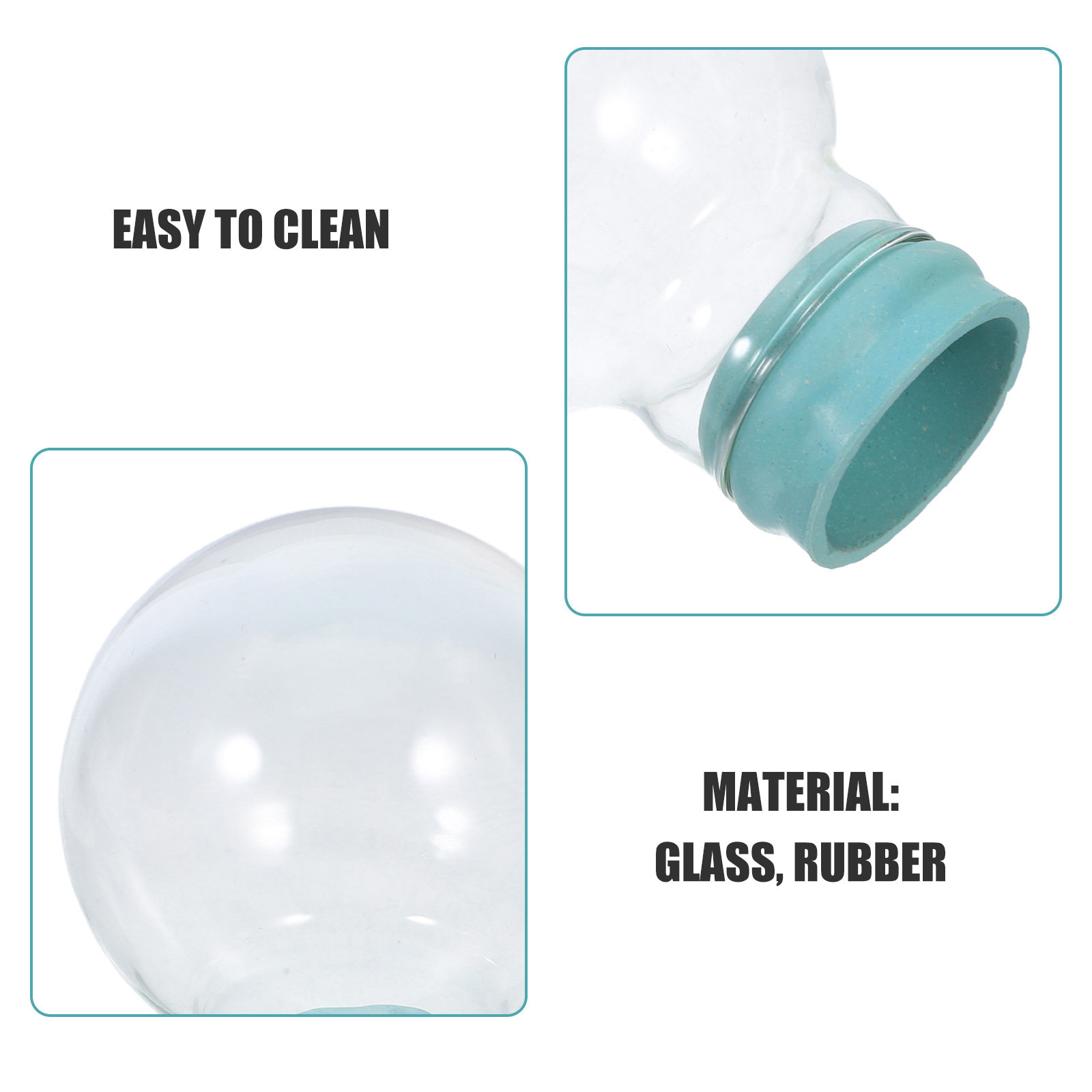 3Pcs Empty Snow Globe Glass Do - Plastic Dome Clear ulasan dan harga