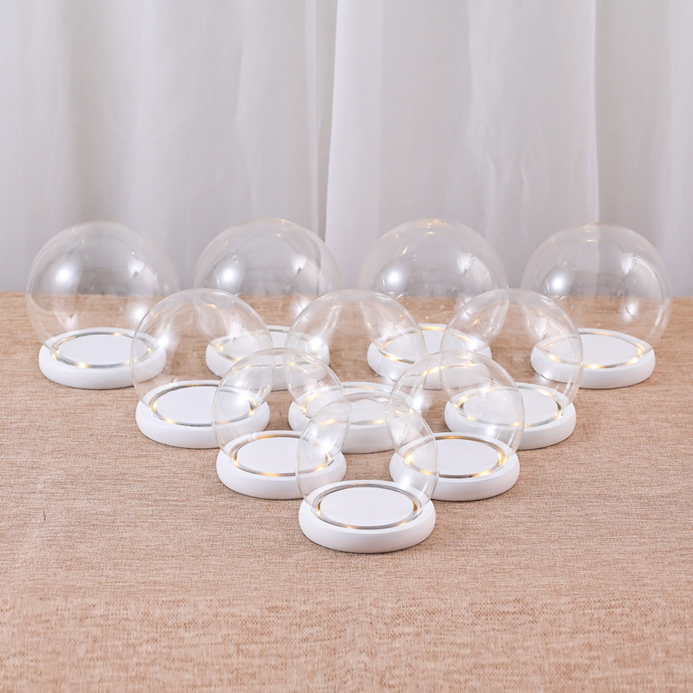 High Borosilicate Glass Dome D - Plastic Dome Clear ulasan dan harga