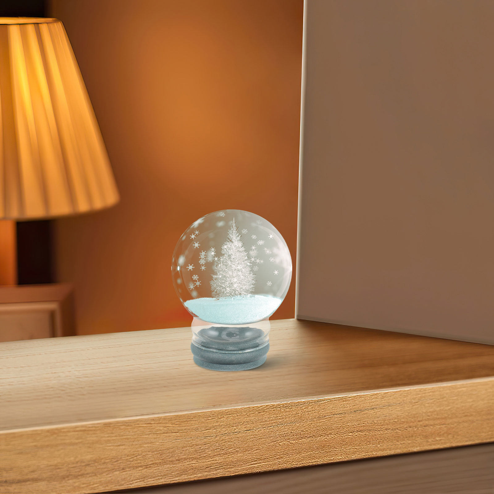 2Pcs Glass Snow Globe Clear Do - Plastic Dome Clear ulasan dan harga