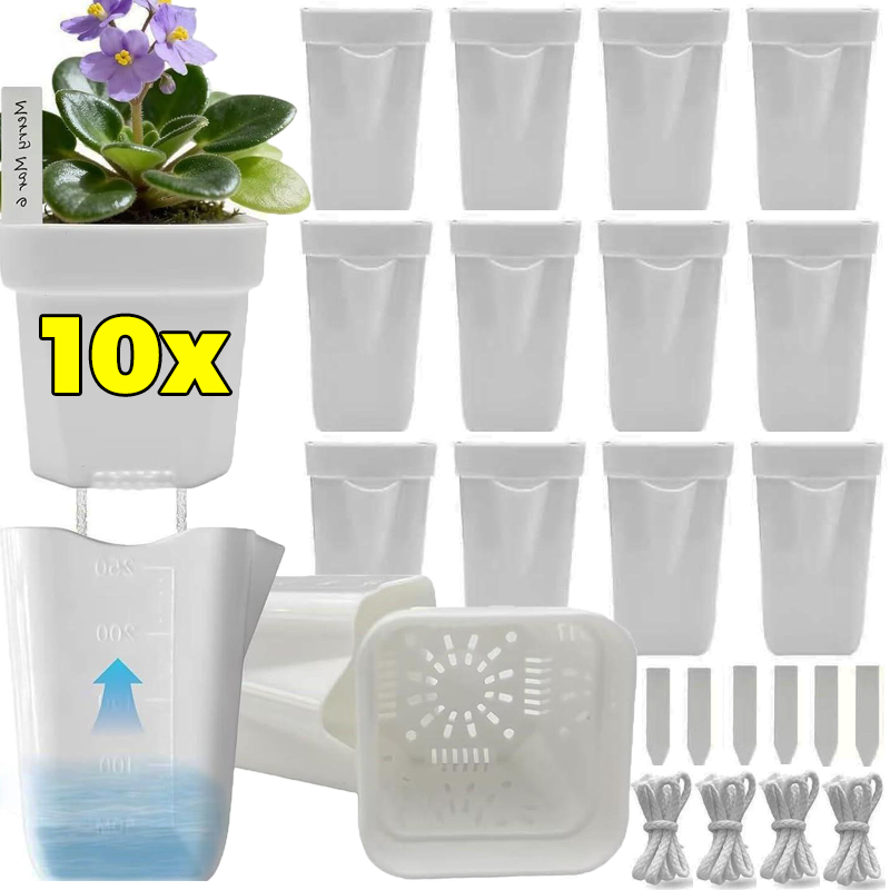 Self Watering Flower Pots Doub - Self Watering Insert ulasan dan harga